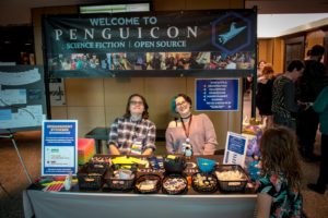 Penguicon Greeter Desk